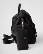Prada Medium Re-Nylon backpack with pouch - Image 2